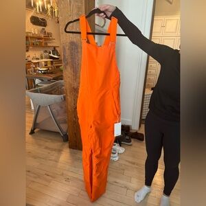 Halfdays Carson ski bib in flame